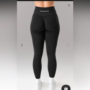 Black Amplify Leggings (never worn)